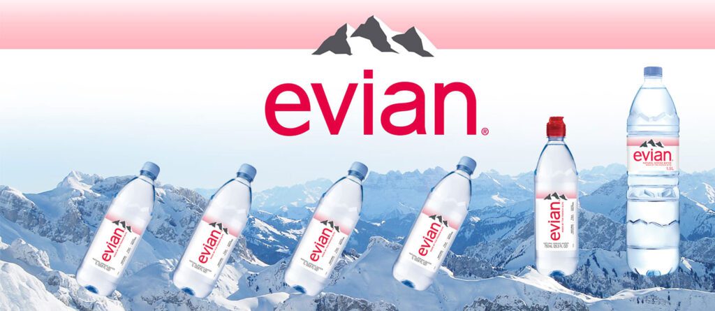 evian, mineral water