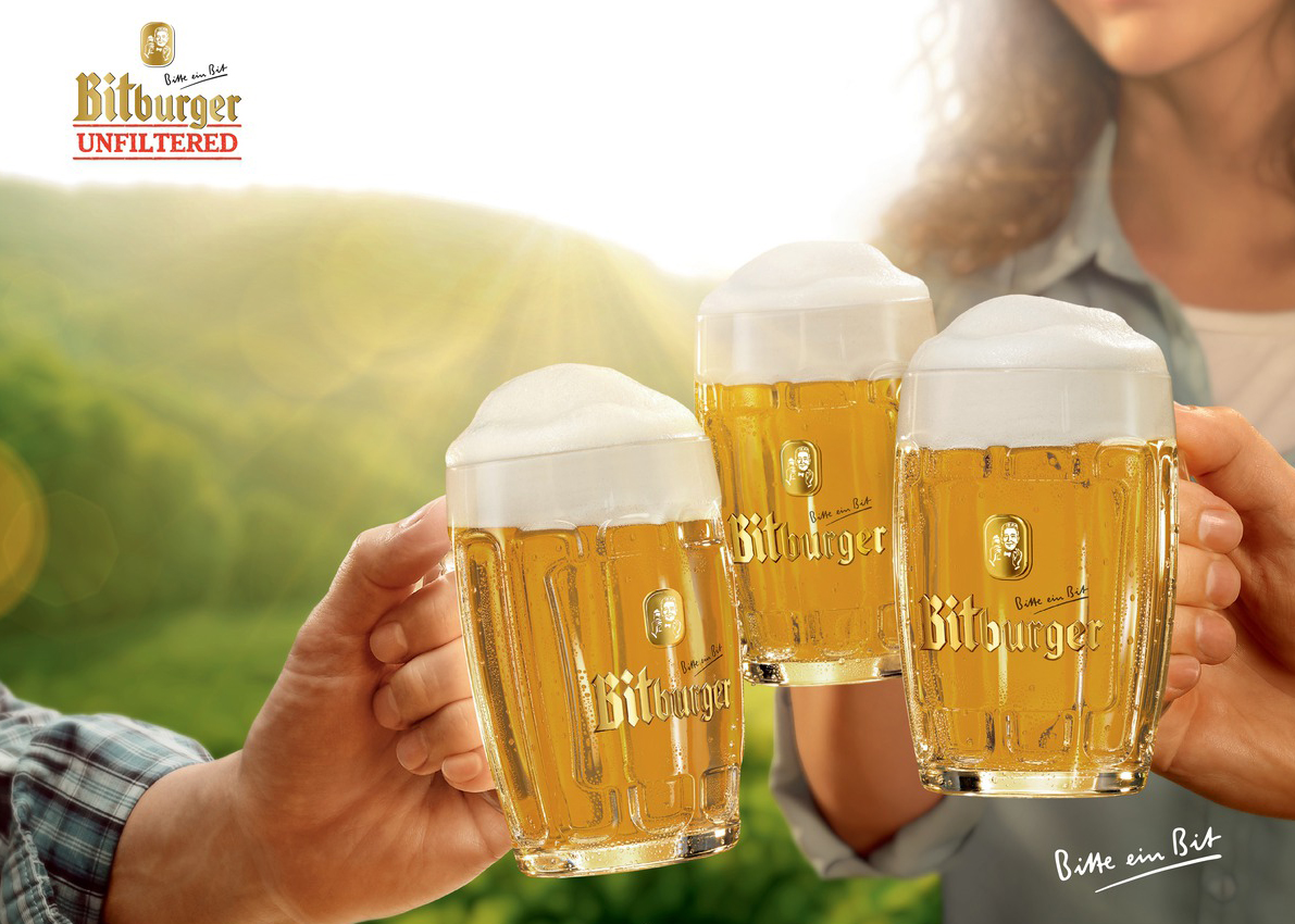 Bitburger beer