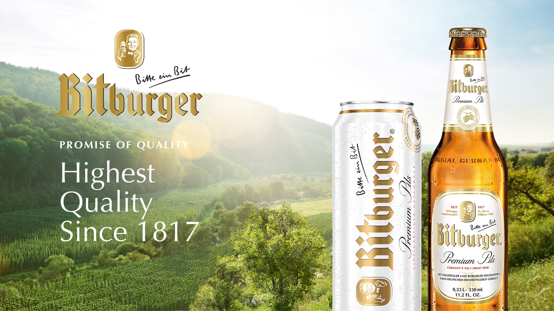 Bitburger beer