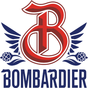 Bombardier beer logo